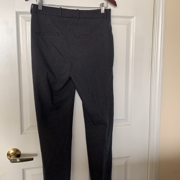 ZARA | Houndstooth Straight Leg Pants Sz US 8 - Picture 5 of 6
